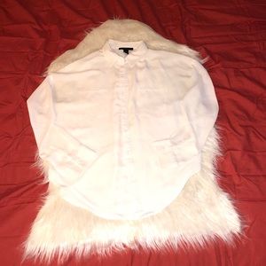White Button Down Blouse